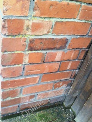Foto 6x4 Benchmark bei #163 Newtown Road Carlisle horizontaler Schnitt in einer bri c2010