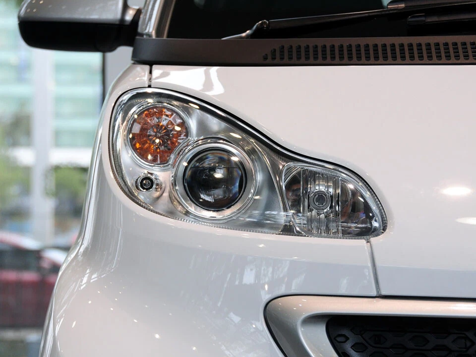 For Smart Fortwo 2008-2016 Right Headlight Lens Cover Lampshade + Sealant Glue - Image 4 of 4