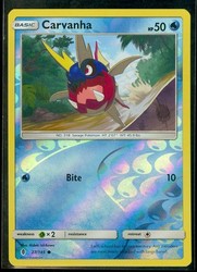 Carvanha 27/145 Guardians Rising Reverse Holo
