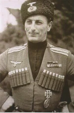 WW II - German  Photo --.. Wehrmacht -  Cossack***