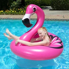 Poolmaster 48" Flamingo Tube Swimming Pool Float - 87162