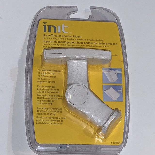 Init? Home Theater Speaker Mount White for sale online eBay