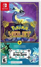 Pokemon Violet + The Hidden Treasure of Area Zero Switch Brand New Game Special