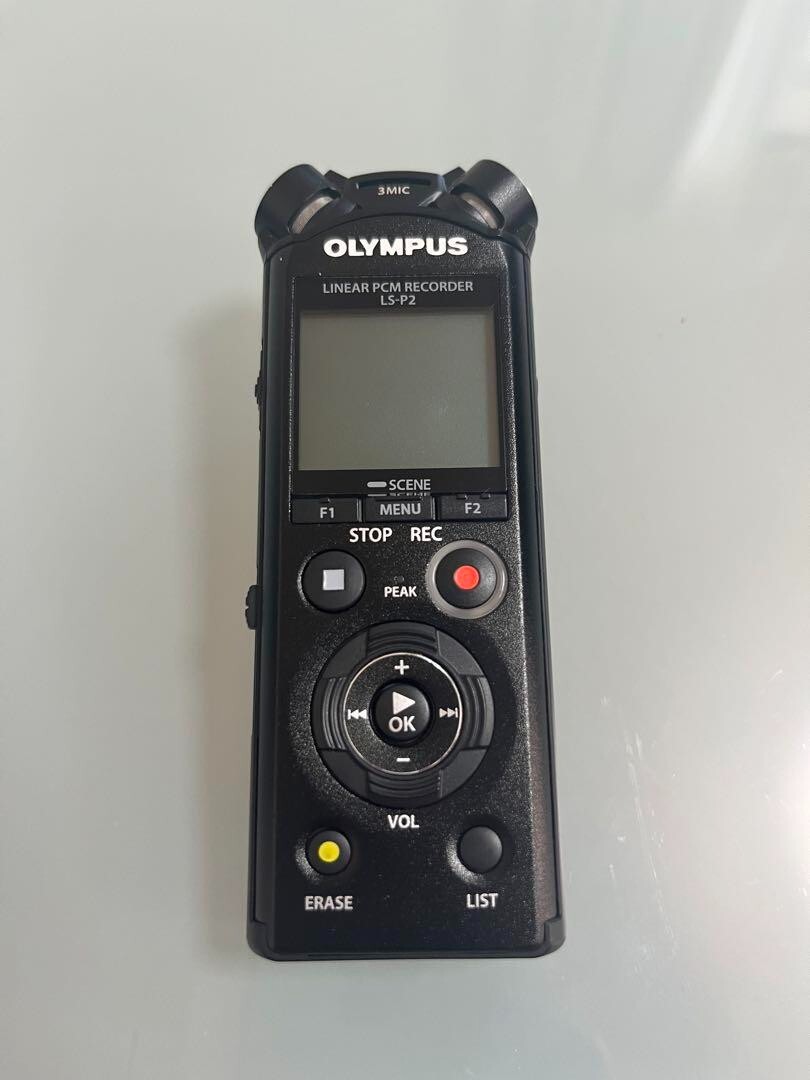 OLYMPUS Linear PCM Recorder 8GB LS-P2 Black LS-P2 BLK used | eBay