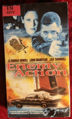 Enemy Action (VHS, 1999) C. Thomas Howell, Lisa Thornhill - Pre-Viewed Sealed 