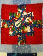 Snowmen and Penguins Quilt
