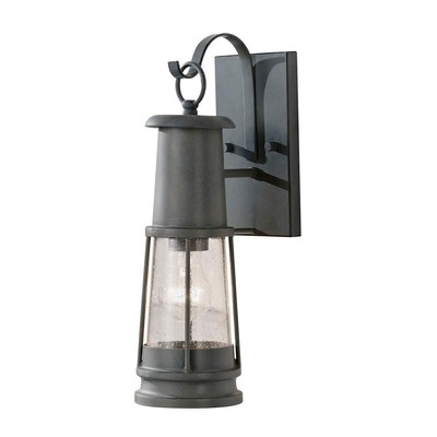 Durchsichtig Grau Klassisch Wandleuchte Leuchter Außenlampe Garten IP44