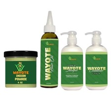 Wayote Indian Game/set Hair Growth Shampoo Conditioner Oil Pommade