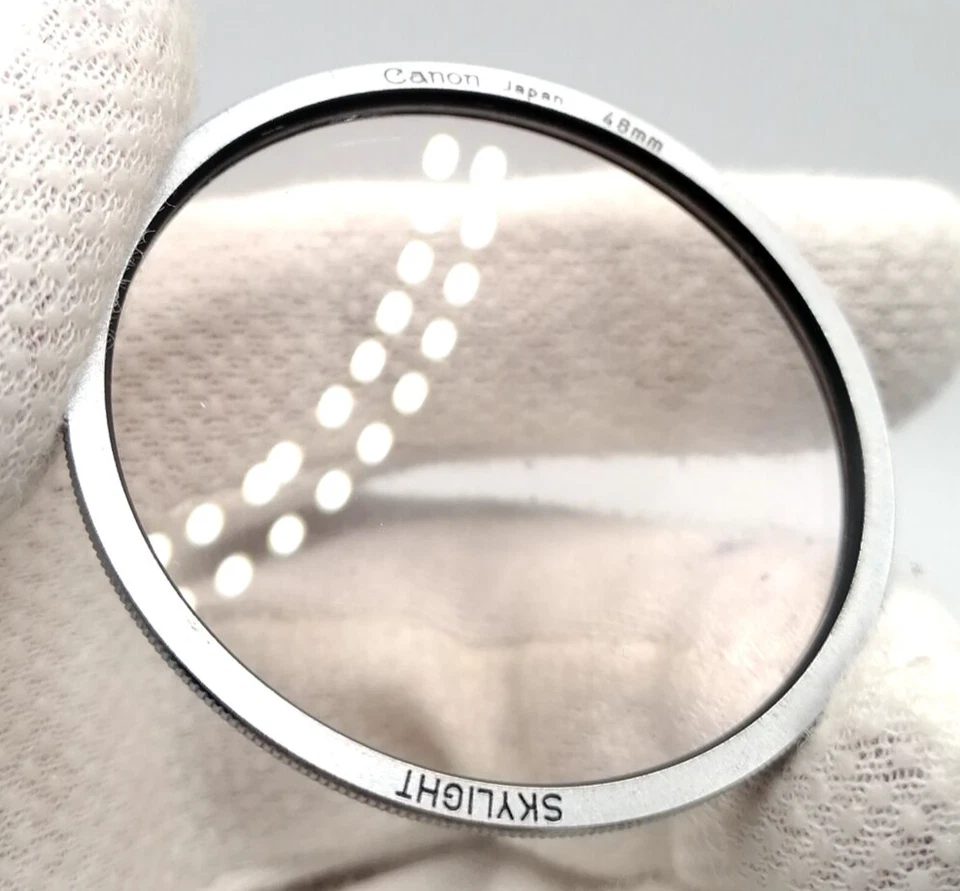 RARE🎦VIDEO👀✨MINT✨ Canon 48mm skylight filter From JAPAN - Image 4 of 4