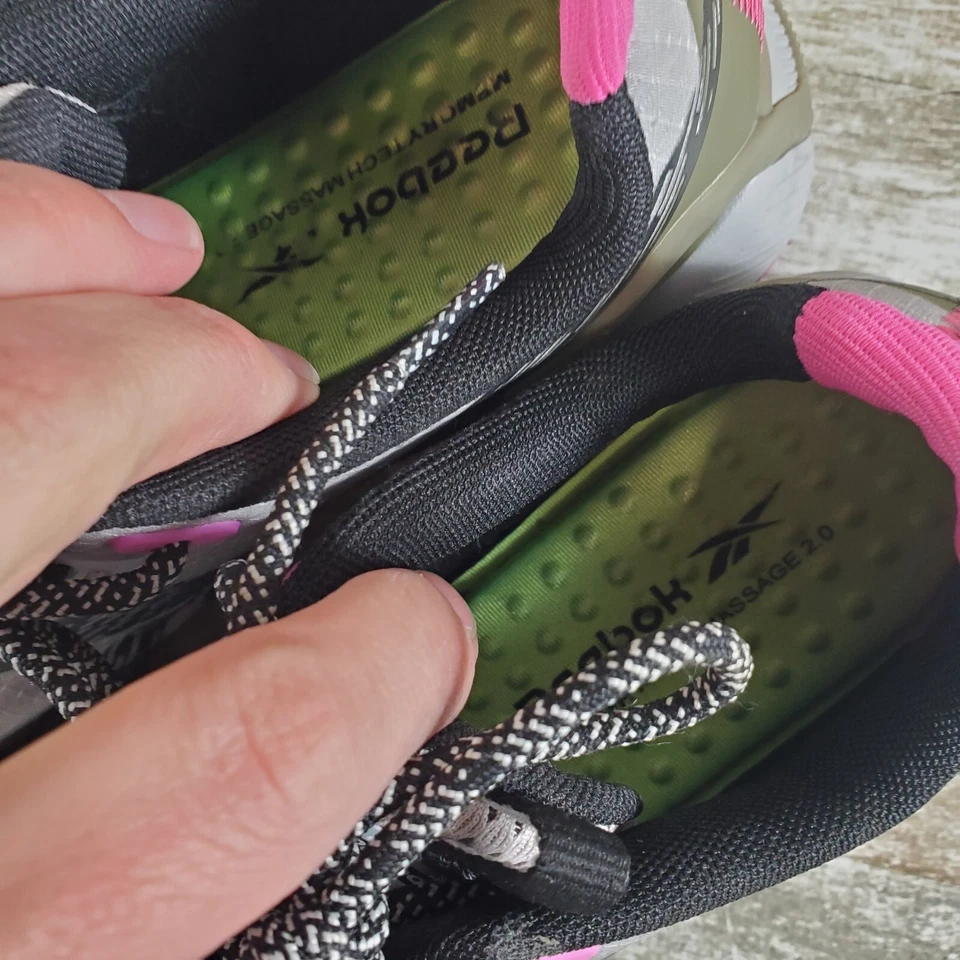 Reebok Nano X1 Adventure Work Shoes Womens Sz 10.5 W Athletic Gray Composite Toe - Image 4 of 4