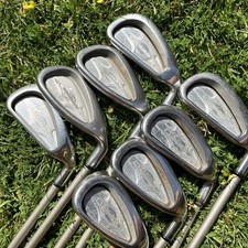 CALLAWAY🚩Steelhead X-12 Ladies Iron Set /4-9+PW+SW / Ladie Flex Graphite Shafts