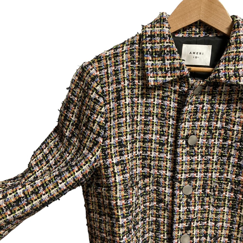 AMERI VINTAGE PLAYFUL TWEED JACKET, Size M, Multi… - image 3