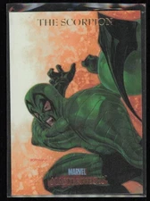 2007 Upper Deck Marvel Masterpieces 1 FOIL Parallel Card 73  - The Scorpion