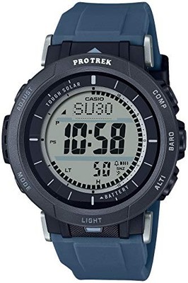 Casio Pro Trek PRG-30-2JF Solar Triple Sensor Navy Men's Watch Japan Import New