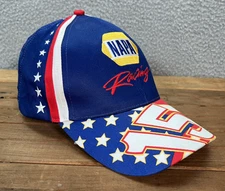 NAPA Racing Hat Adult Red White Blue Strap Back Cap NASCAR #15 Patriotic USA