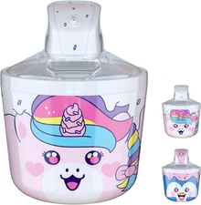 1.2 Quart Unicorn Electric Ice Cream Maker Machine for Kids – Best Countertop Ic