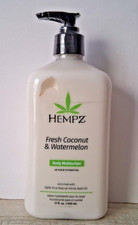 Hempz Herbal Body Moisturizer 17oz fresh Coconut & Watermelon Hydrating Lotion