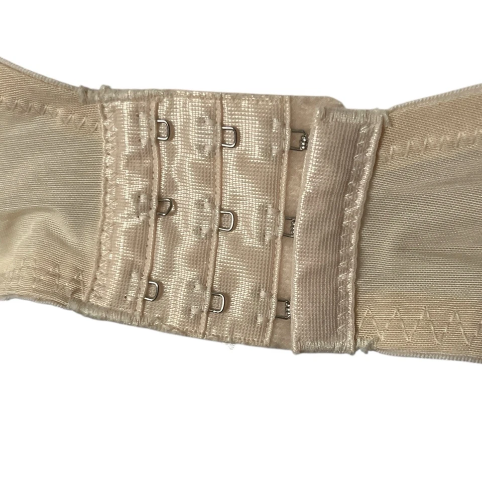 Lunaire Sheer Lace Bra Ivory Underwire Unlined Neutral Size 40DD - Image 4 of 4