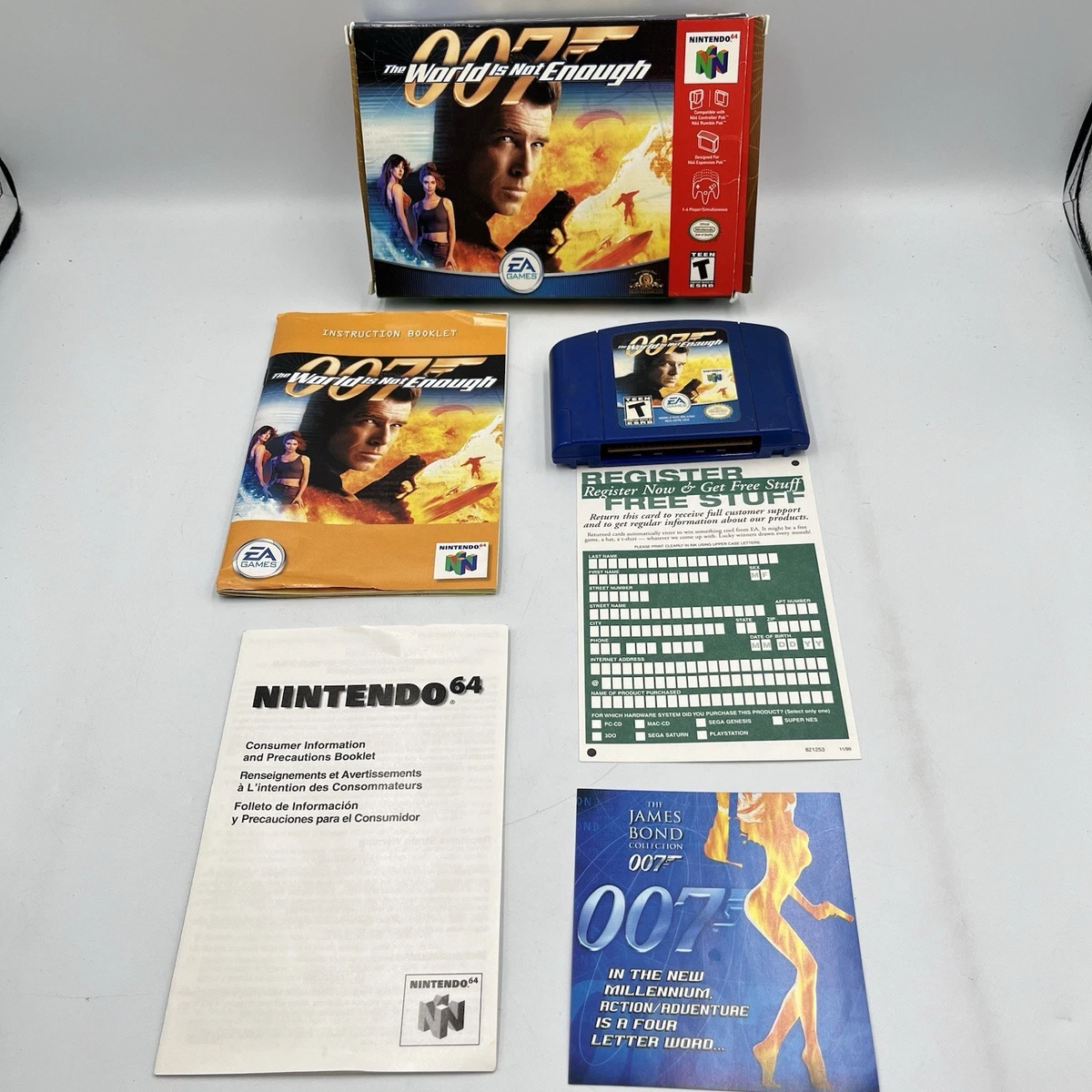 007: World Is Not Enough N64 Games for sale | eBay