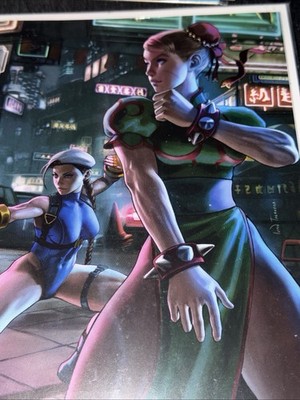 Street Fighter Omega #1 Virgin Variant Ivan Talavera w/COA LIMITED TO 500 CVR