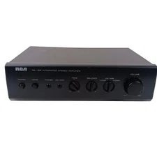 Vintage RCA SA-155 Integrated Stereo Amplifier Black Model 21-5000 Phono CD Tape