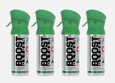 Boost Oxygen Pocket Size 3 Liter Respiratory Support Canister, Natural, 4 Pack