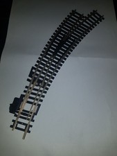 OO Hornby R641 curved right turn out point insulfrog nickel made in austria