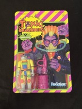 Toxic Crusaders Radiation Ranger Super7 ReAction 3.75" Figure New Toxic Avenger
