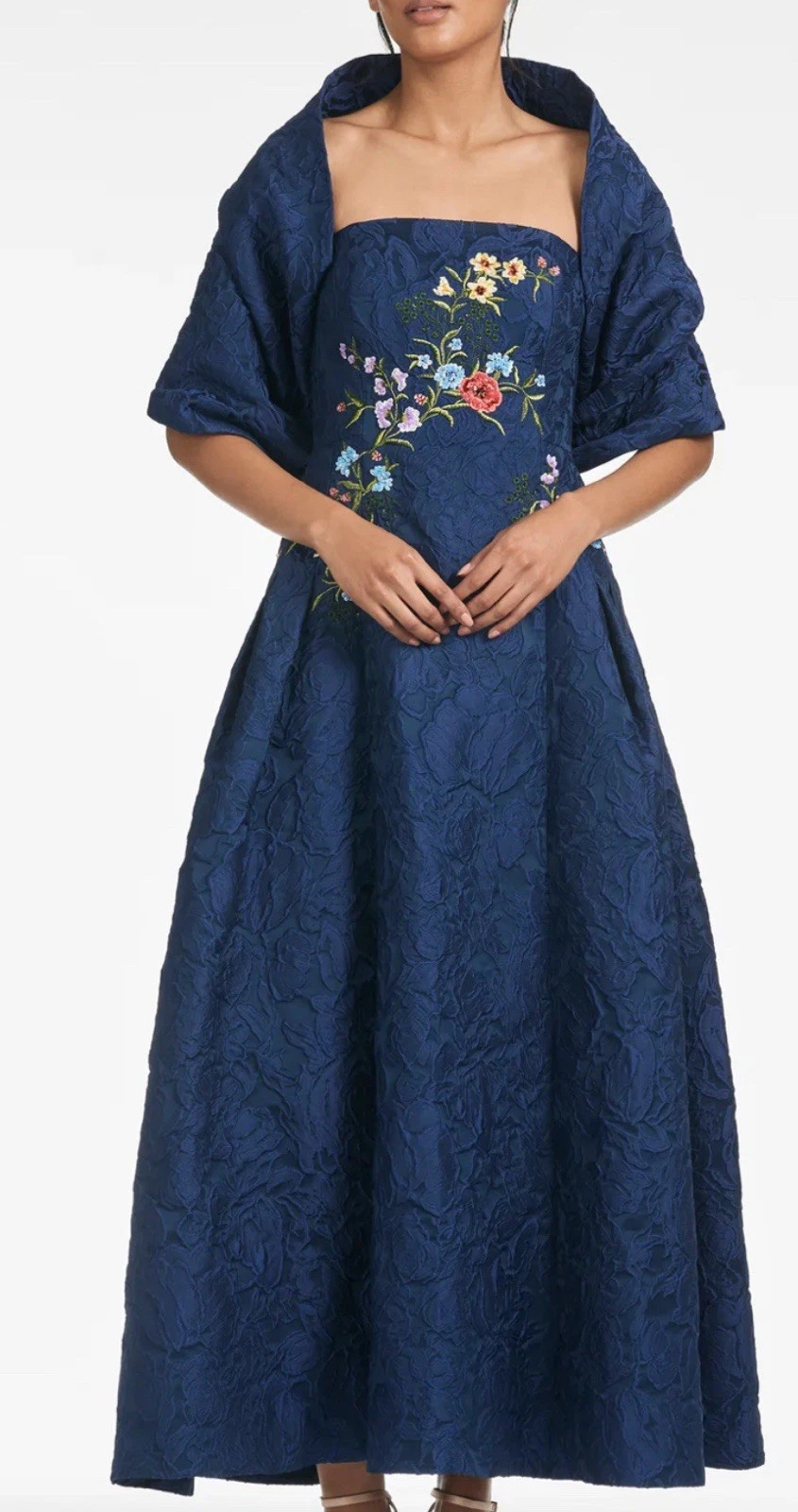 UNDERCOVER Abito Sachin & Babi Belle Midnight taglia 12 us intime ottimeioni con conalle scialleio abbracci