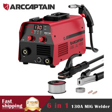 3IN1 MIG Welder 130A 110V Flux Core Gasless Portable for Home DIY Stick Lift Tig
