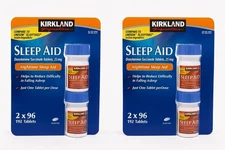 Kirkland Signature Sleep Aid Doxylamine Succinate Sleep Aid 25 Mg 4x96