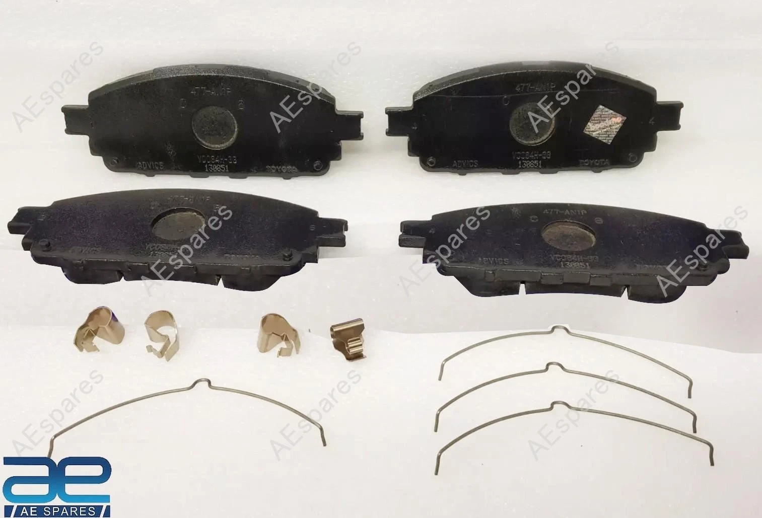 Front Disc Brake Pad Kit For Toyota Innova Crysta 2016-Now 04465-0K570 view 3