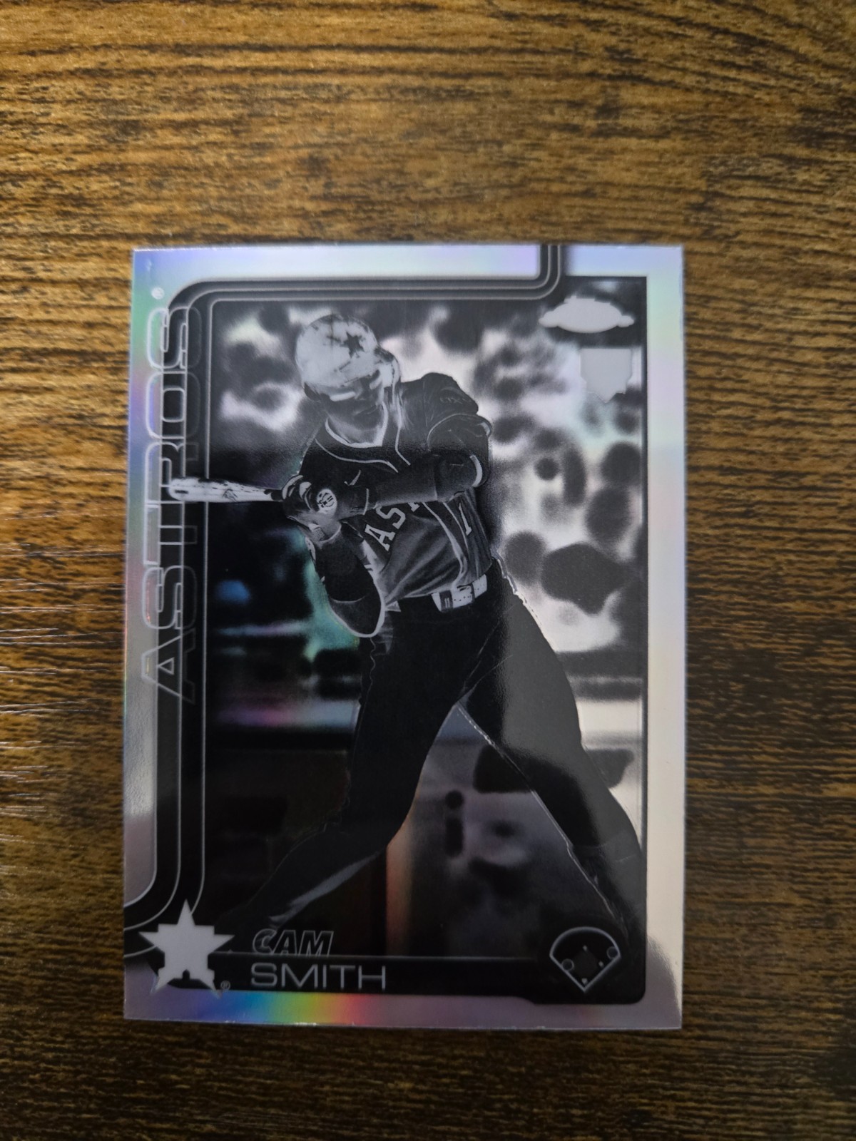 2025 Topps Chrome Update Negative Refractor Cam Smith USC145