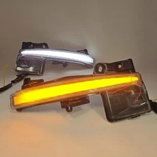 Fit 2023-2025 Toyota Prius LED Fog Accent Lights DRL Sequential Signal W/Wires