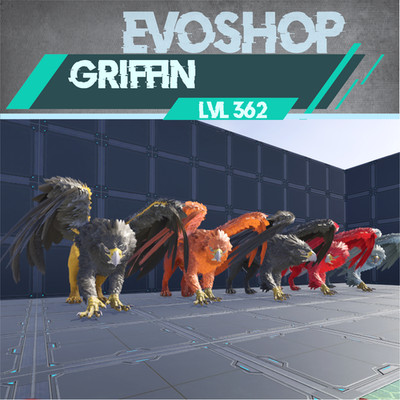 Ark Survival Ascended - 100% imprinted Griffin - PvE