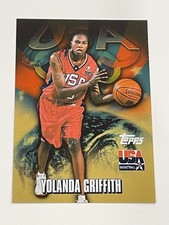 2000 Topps Team USA Basketball Gold #61 - Yolanda Griffith - USA