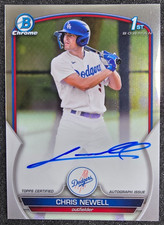 2023 Bowman Chrome 1st AUTO Chris Newell #CPA-CN Dodgers