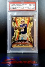 Marketplace image: 2014 Bowman Ch FF-JG Fut. Franch. Mini SUPERFRACTOR 1/1  Jimmy Garoppolo PSA 10