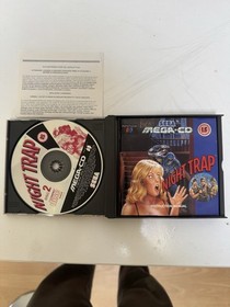 Sega Mega CD Night Trap VGC All Complete