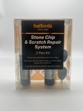 Halfords 2 Pen Stone Chip/Scratch Repair Kit - Peugeot Black
