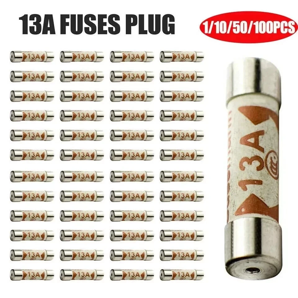 13A Plug Top Fuses BS1362 13 Amp Plug Fuse – Premium View