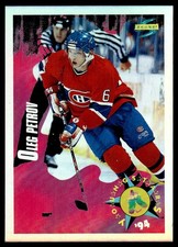 1994-95 Score Platinum Oleg Petrov Rookie Montreal Canadiens #260
