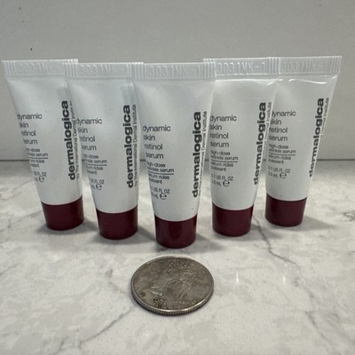 5 Dermalogica Dynamic Skin Retinol Serum   .1oz /3ml  each NWOB