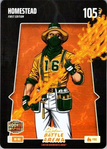 Homestead 2026 Bo Jackson Battle Arena Battlefoil Fire - BF-161