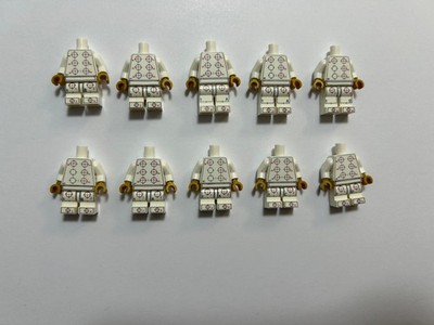 LEGO Factory Testdruck (C9) - 10 Stück weißer Torso RAR
