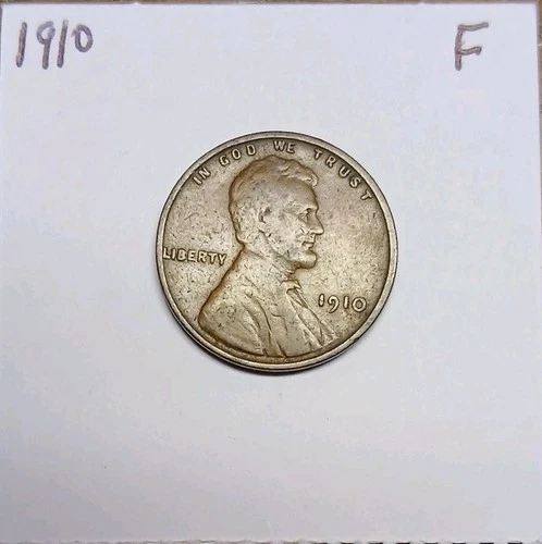 1910 (P) Lincoln Wheat Cent Fine Philadelphia Mint