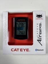 CatEye Air GPS Cycling Smart Bike Computer Bluetooth USB Rechargable IPX7 Black
