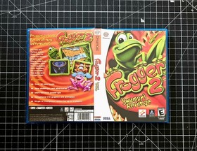 Dreamcast Frogger 2 Custom Case - NO Game or Manual