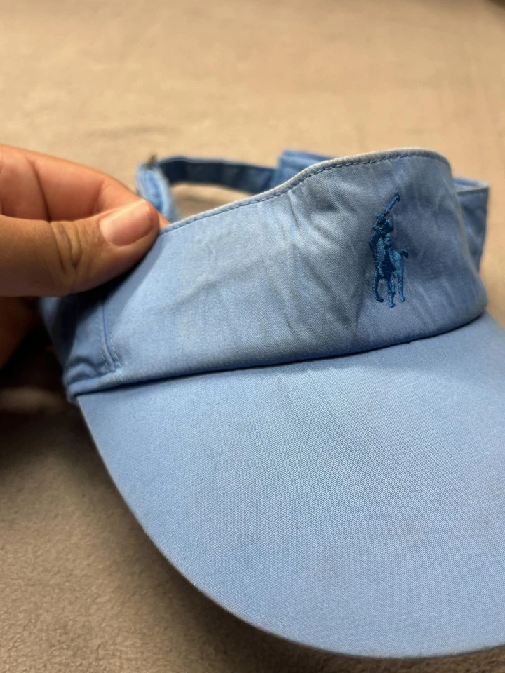 Gorra Ralph Lauren con correa trasera talla única azul golf bordado deportes para hombre Foto 3 de 4