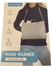 Football & Kids Outdoor Sports Rechargeable Hand Warmer Lt Gray